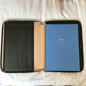 SMYTHSON Panama Zip Writing Folder